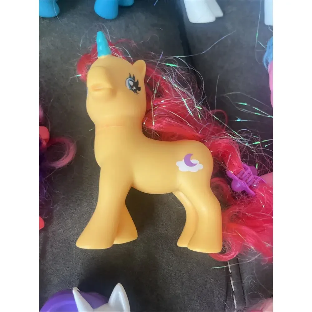 My Little Pony MLP Lot Mixed Size Figures Ponies Hasbro Vintage Bundle